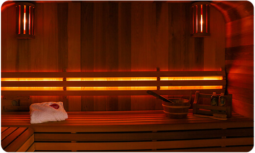 sauna led verlichting kleuren therapie oranje productiviteit blog